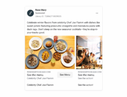 How to Use Facebook Ads for Restaurants to Promote Menus and Drive Visits